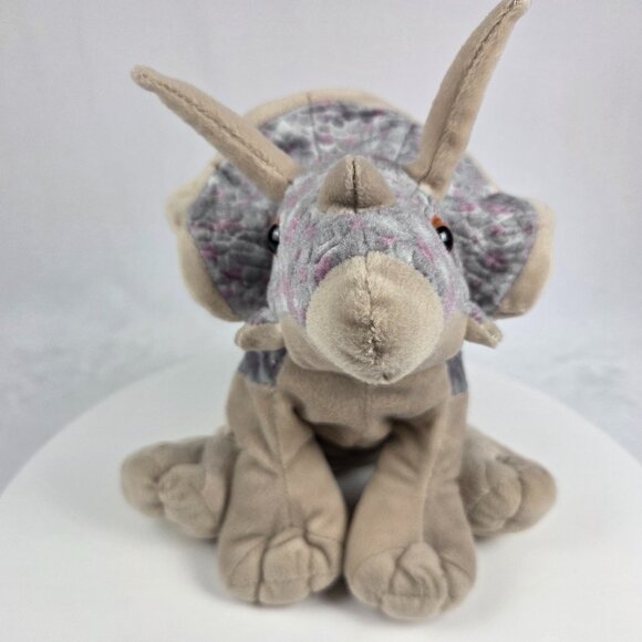 Wild Republic Triceratops Plush – 12" Dinosaur Stuffed Animal Toy - Picture 1 of 6